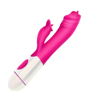 Rechargeable Silicone G-Spot Licking Vibrator