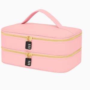 Portable Lockable Sex Toy Storage Case with 2 Password Locks.